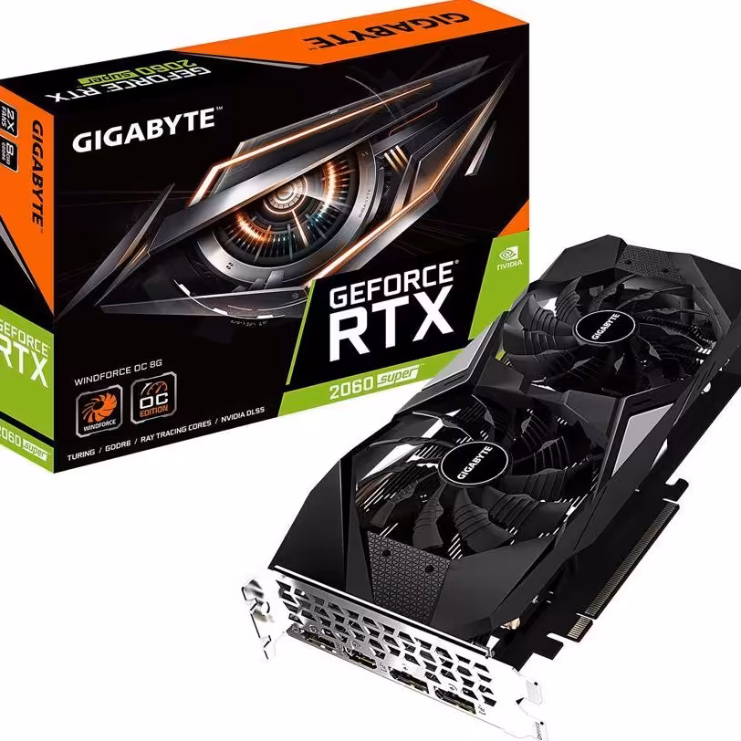 کارت گرافیک GIGABYTE GeForce RTX 2060 Super WINDFORCE OC