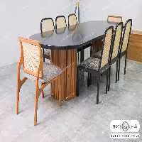 میز ناهار خوری مدرن و شیک سپیدار