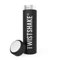 فلاسک سرد و گرم 420 میلی لیتر رنگ مشکی با جنس فولاد ضد زنگ تویست شیک «Twistshake»