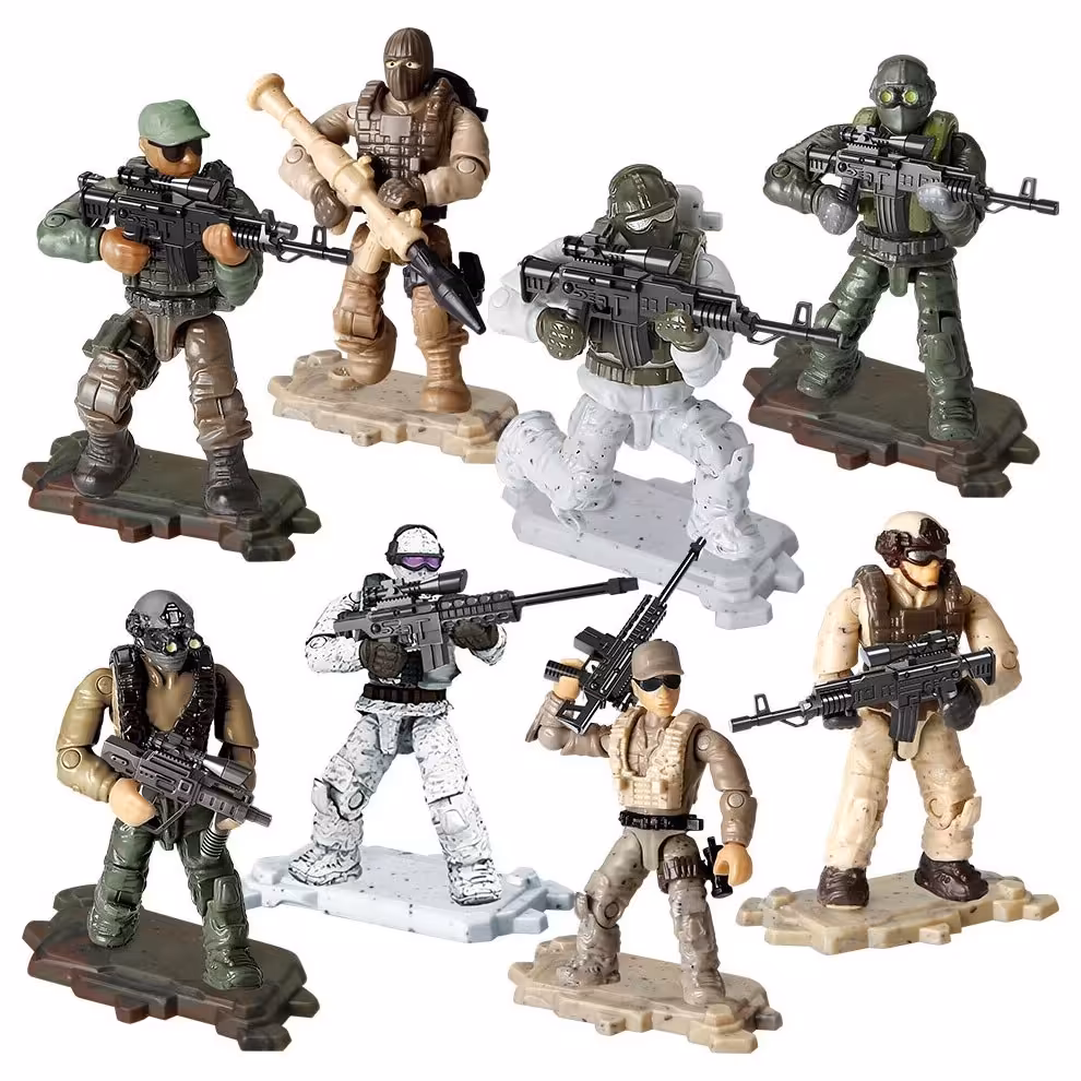 ساختنی مدل soldier بسته هشت عددی