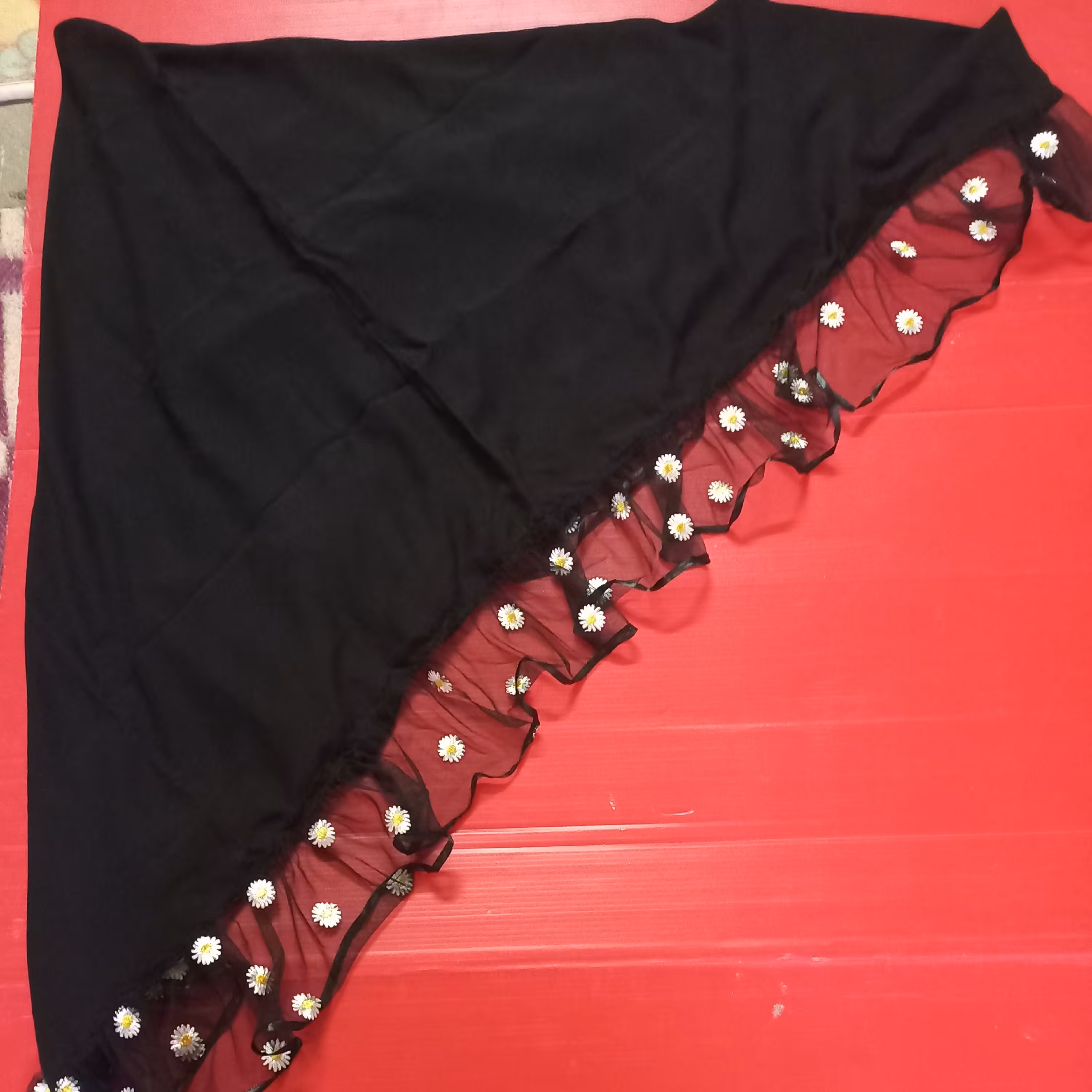 روسری بابونه ای قواره بزرگ 