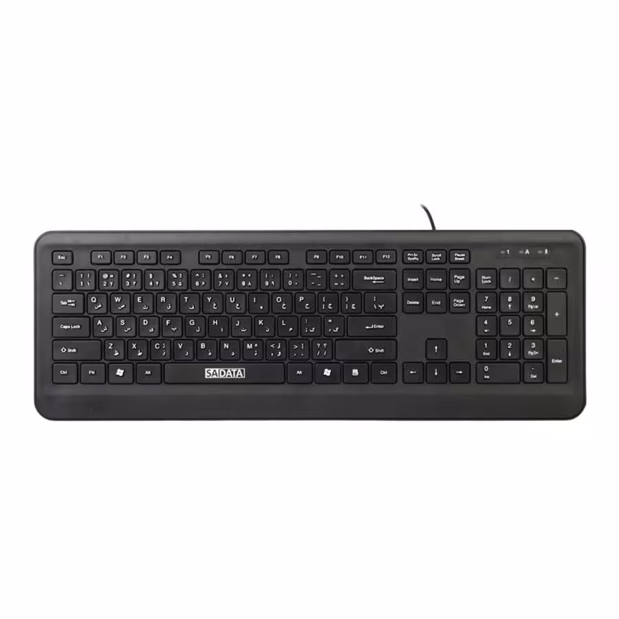 قیمت و خرید کیبورد باسیم سادیتا مدل SK-201 | یاس ارتباط