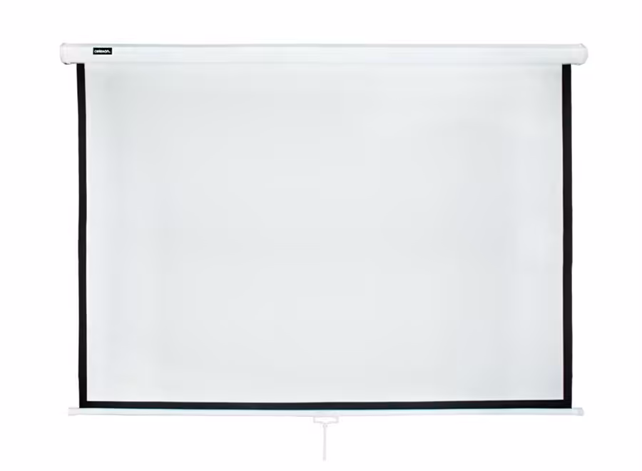 پرده نمایش دستی پروژکتور سلکسون سایز 150x150 مدل CS150M