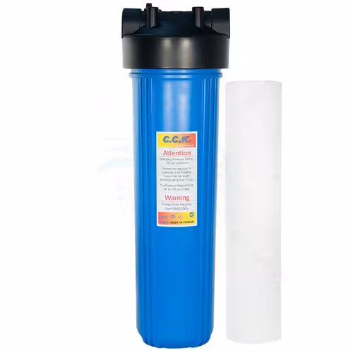 پیش تصفیه آب جامبو سی سی کا با فیلتر الیافی