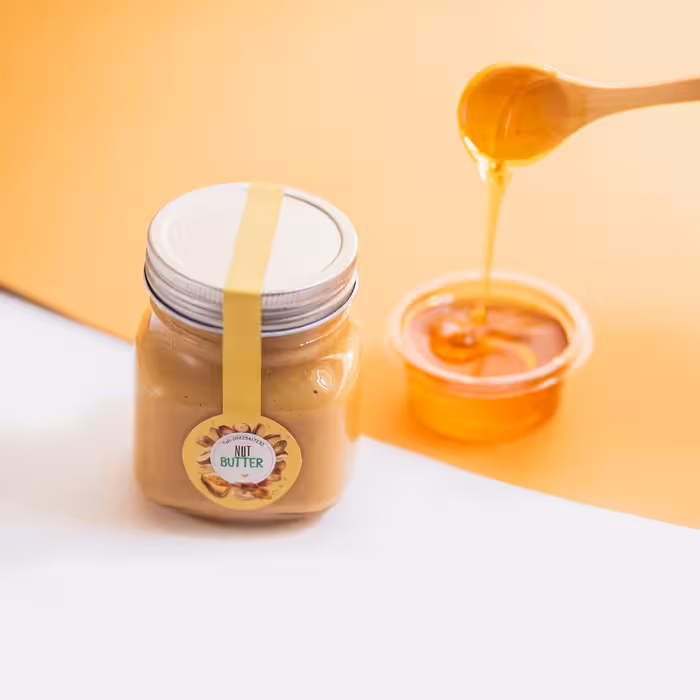 کره بادام زمینی عسلی