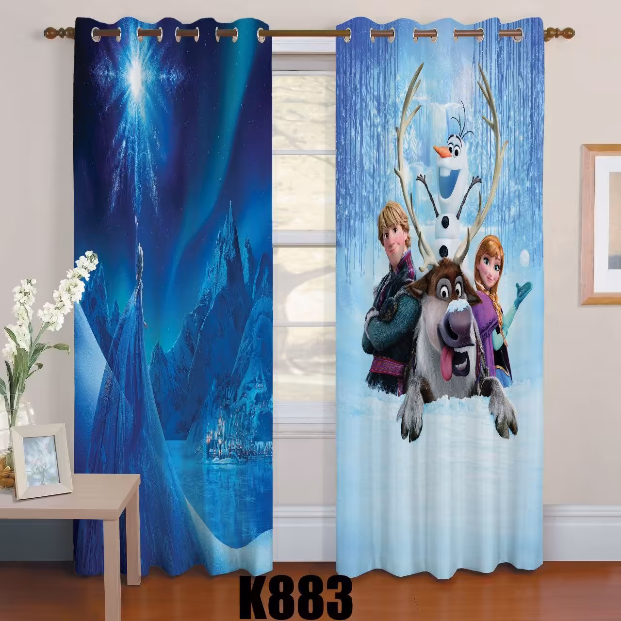 رو تختی یک نفره سه بعدی طرح عصر یخبندان 2