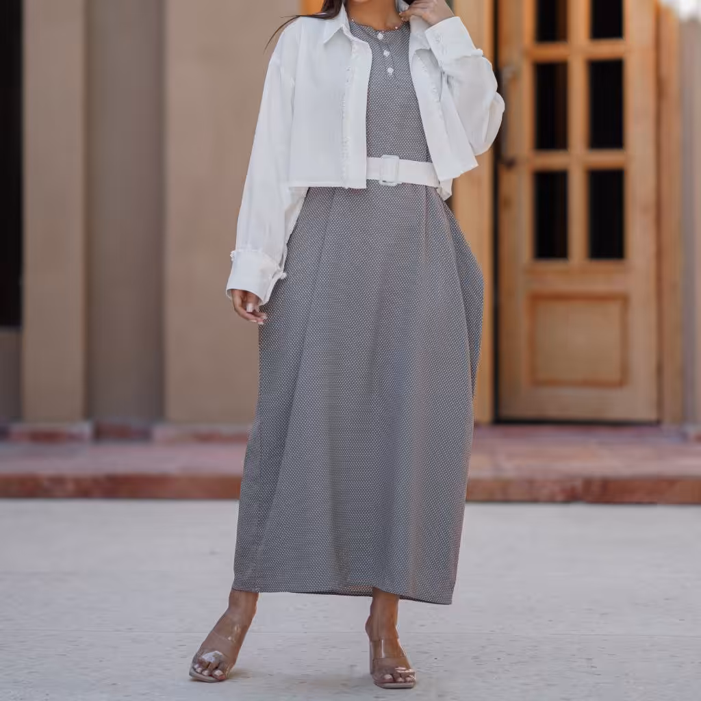 مانتو سه تیکه کیفیت بالا