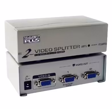 اسپلیتر 2K VGA کی نت پلاس 2 پورت
