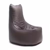 مبل شنی چرمی پشتدار