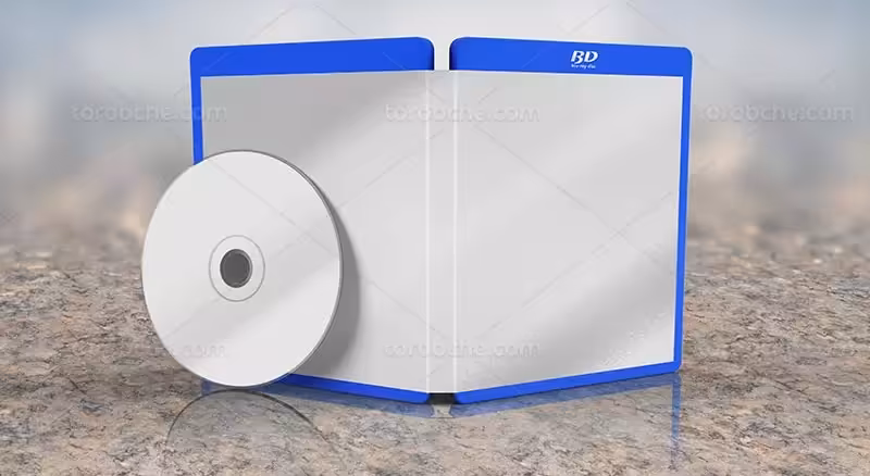 طرح موکاپ کاور سی دی با کیفیت | گرافیک با طعم تربچه