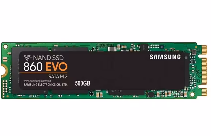 اس اس دی اینترنال سامسونگ مدل Evo 860 m.2 ظرفیت 500 گیگابایت