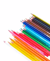 مدادرنگی مقوایی ام کیو 24 رنگ جعبه فانتزی