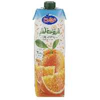 آب میوه پرتقال پالپی میهن حجم 1 لیتر
