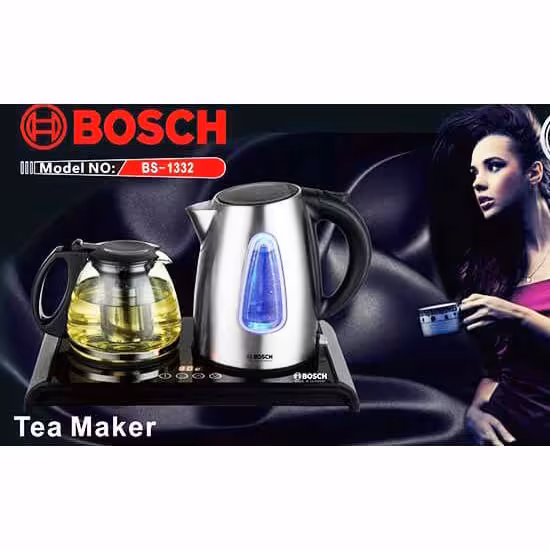 چای ساز حرفه ای بوش مدل 1332 با گارانتی یک ساله 2000وات