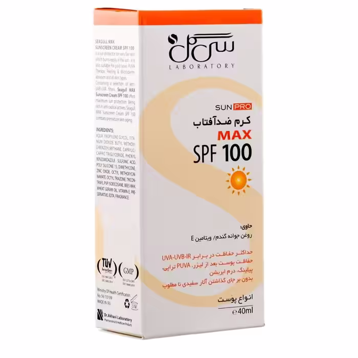 کرم ضد آفتاب اس پی اف 100 سی گل