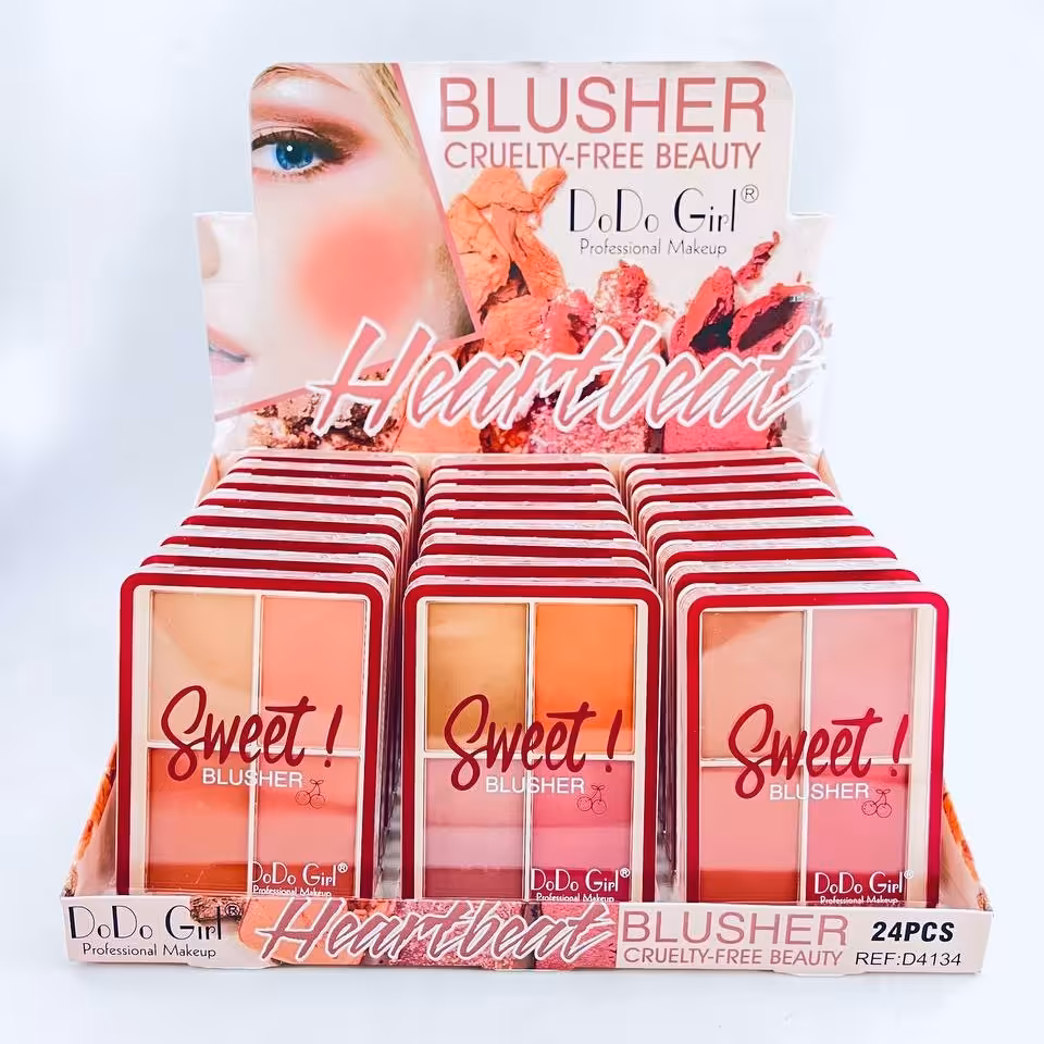 رژگونه 4 رنگ دودوگرل