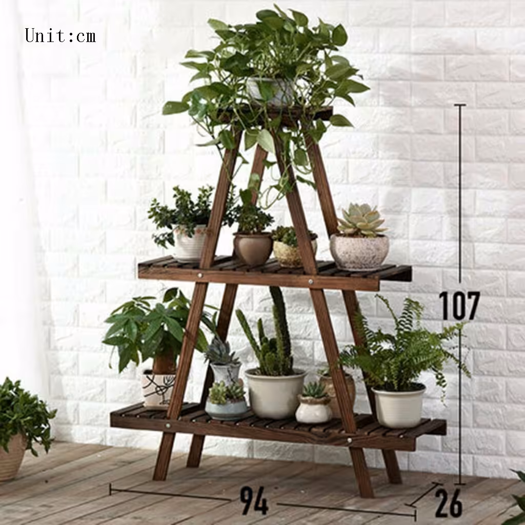 استند چوبی گل سایز متوسط کد 314
