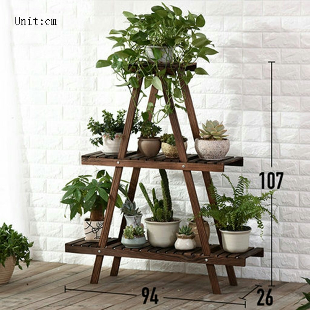 استند چوبی گل سایز متوسط کد 314
