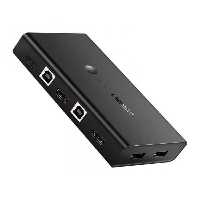 KVM سوئیچ 2 پورت HDMI یوگرین مدل 50744 CM200