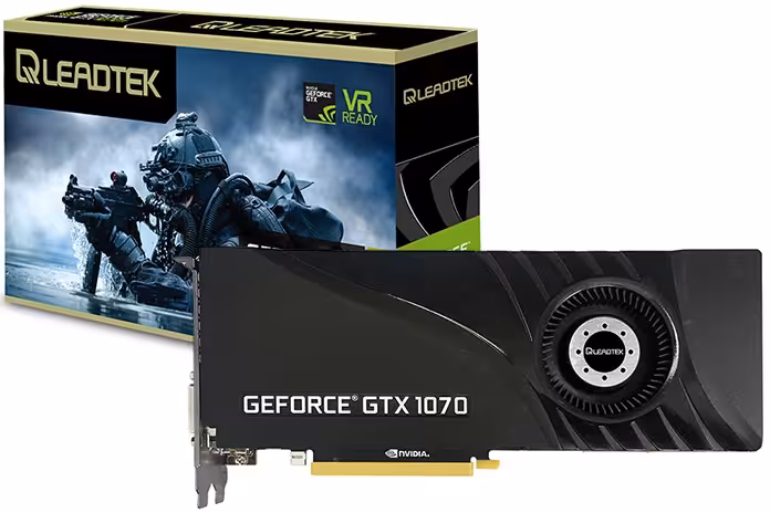 کارت گرافیک لیدتک مدل جی تی ایکس 1070 با حافظه 8 گیگابایت
