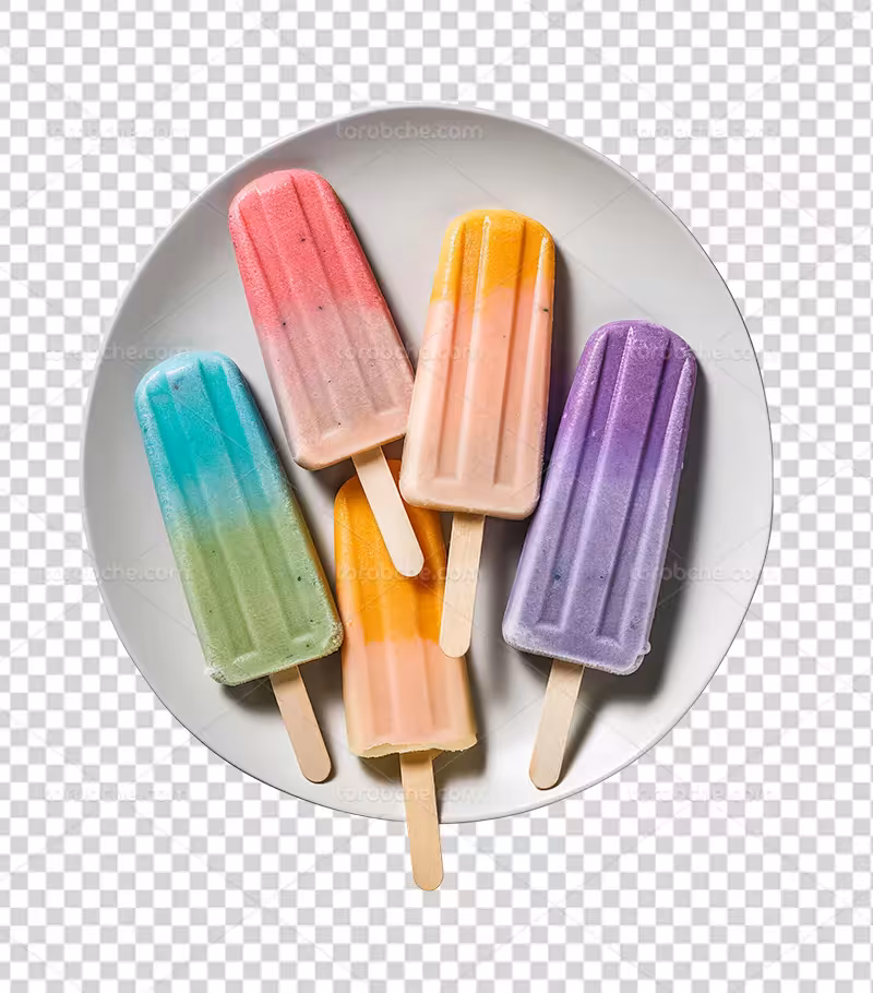 عکس PNG بستنی یخی | گرافیک با طعم تربچه