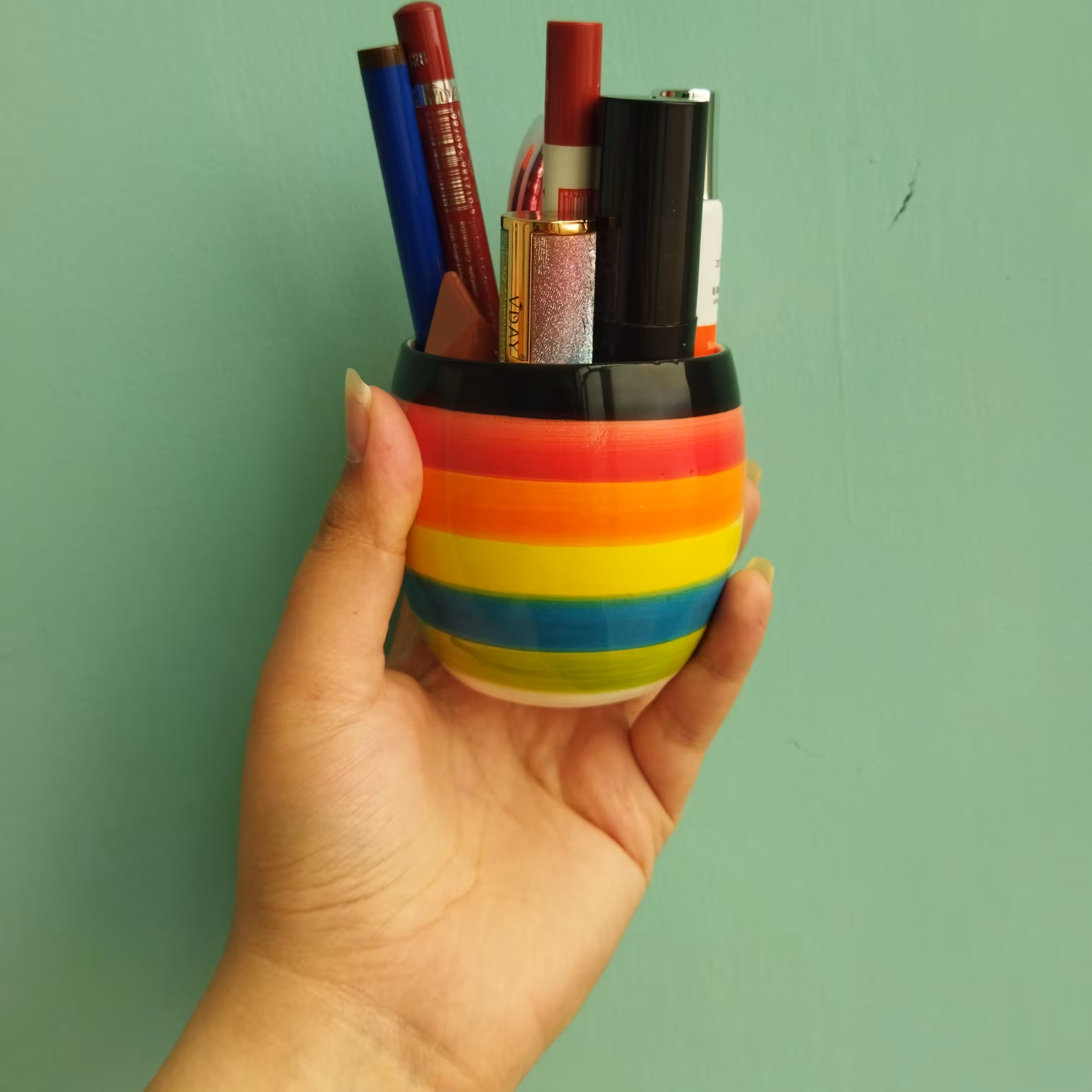 جامدادی لوازم آرایش سفالی