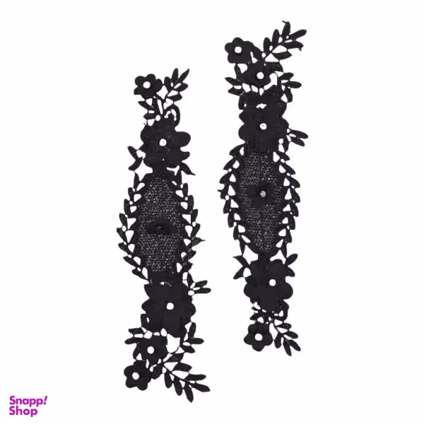 تکه دوزی مدل یراق لباس بسته دو عددی