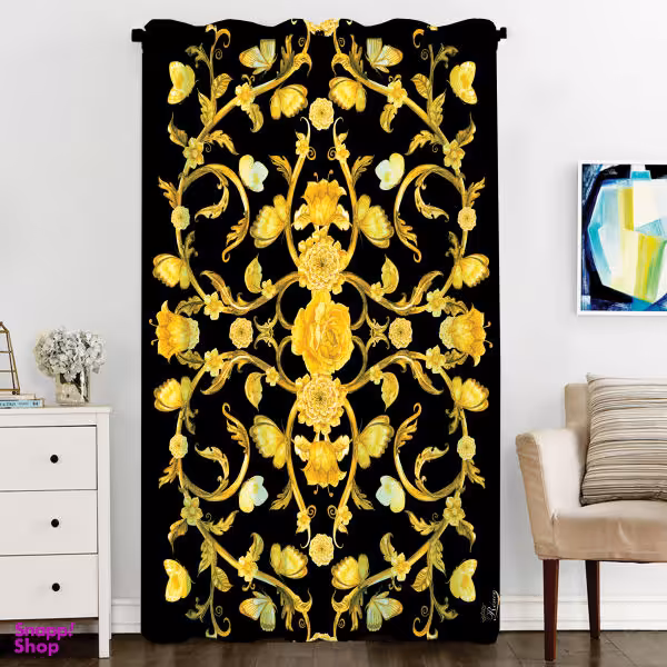 پرده مدل C3-50156 سایز 290x140 سانتی متر