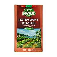 روغن زیتون بدون بو ( اکسترا لایت ) 3 لیتر کریستال - kristal
