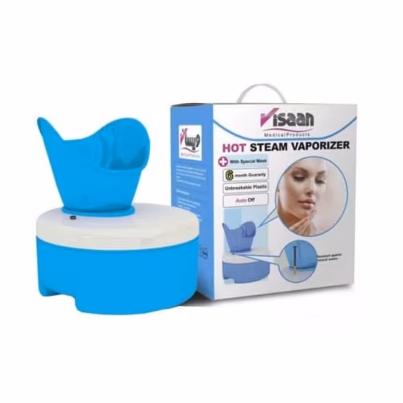 بخور گرم ویسان با مخزن بزرگ و سری بخور صورت