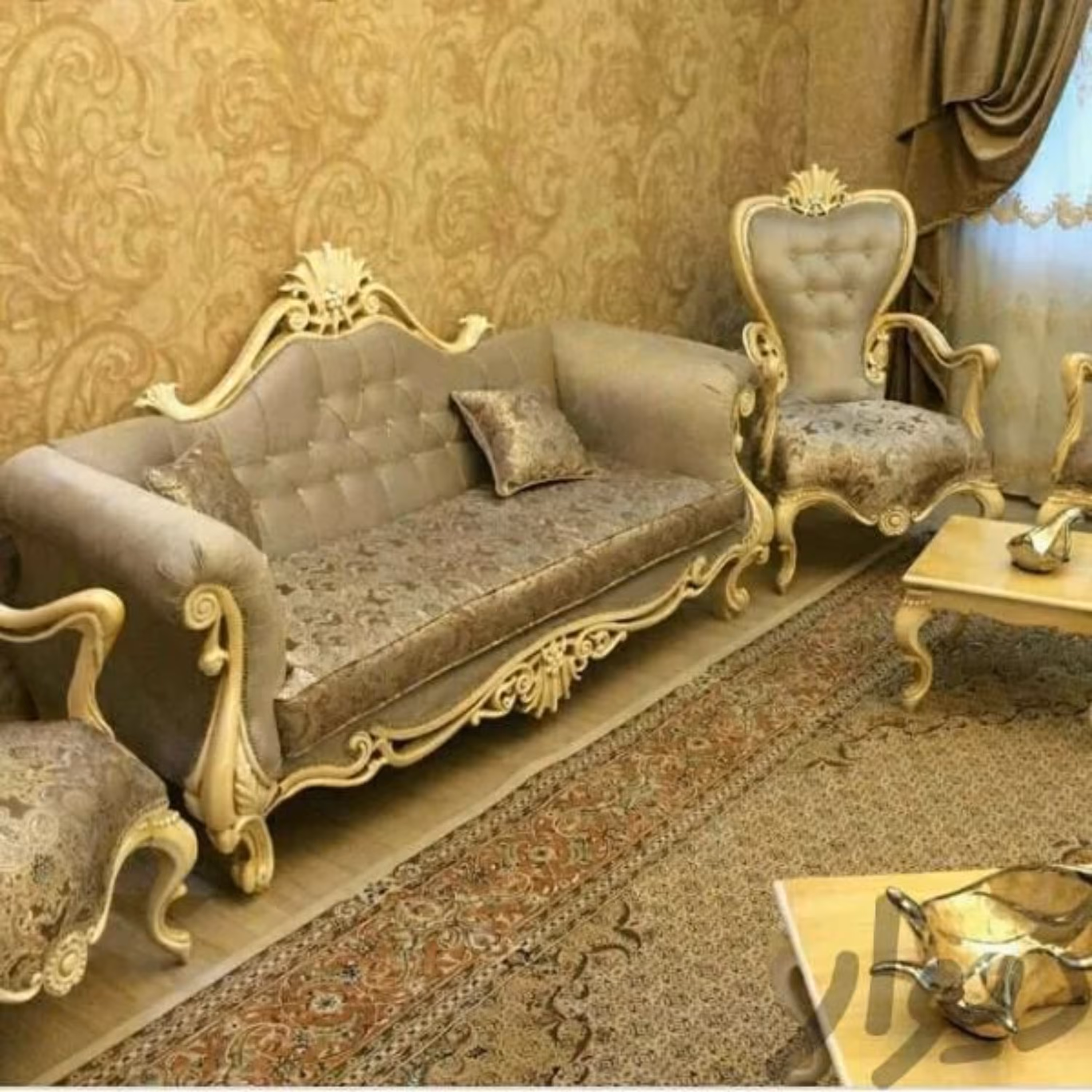 مبل سلطنتی خورشیدی با ارسال رایگان