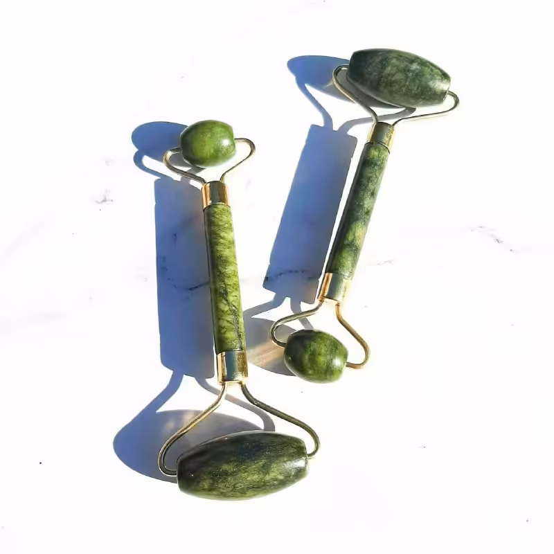 جیدرولر سنگ یشم (ماساژ عضلات و آرامش بخش و تقویت گردش خون)

