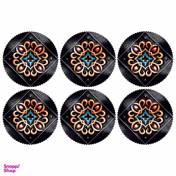 زیر لیوانی کد C2-42069 بسته 6 عددی