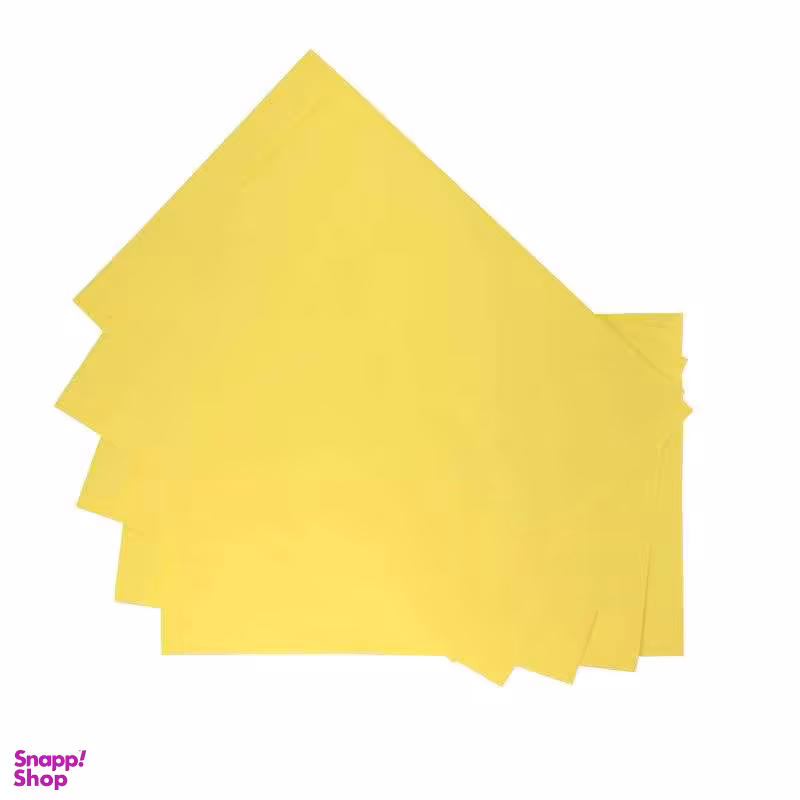 پاکت مقوایی سایز A4 مدل Z20 بسته 20 عددی رنگ زرد