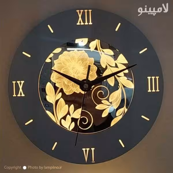 ساعت شبخواب دیواری 3 حالته LED