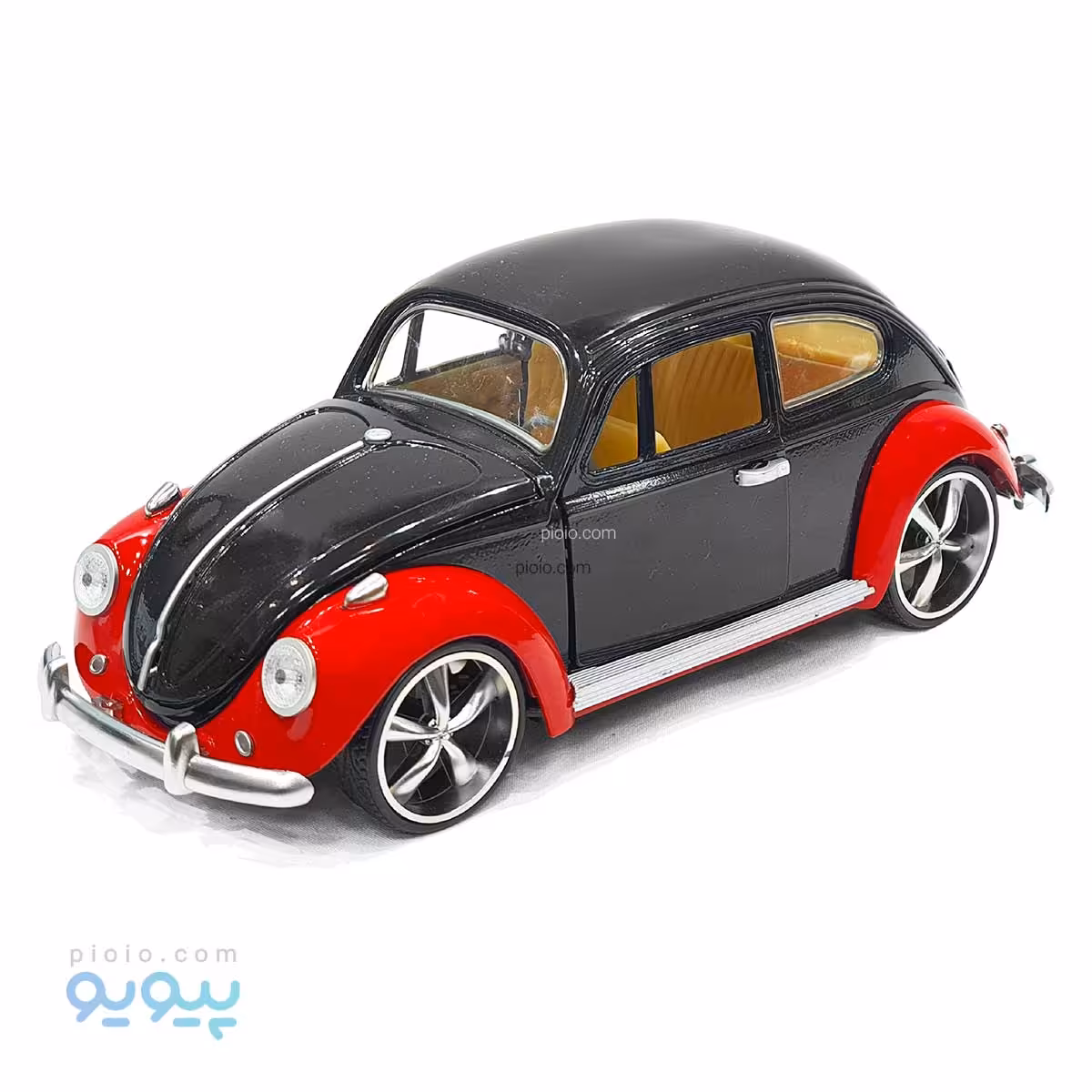 ماشین فلزی فولکس قورباغه ای تک و عمده