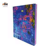 دفتر کلاسور 26 حلقه کلیپس طرح 022