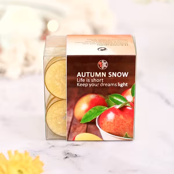 شمع معطر وارمر  12 عددی رایحه انبه