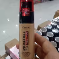 کرم پودر طبیعی اینفلیبل 32 ساعته  شماره155 طرح اصل