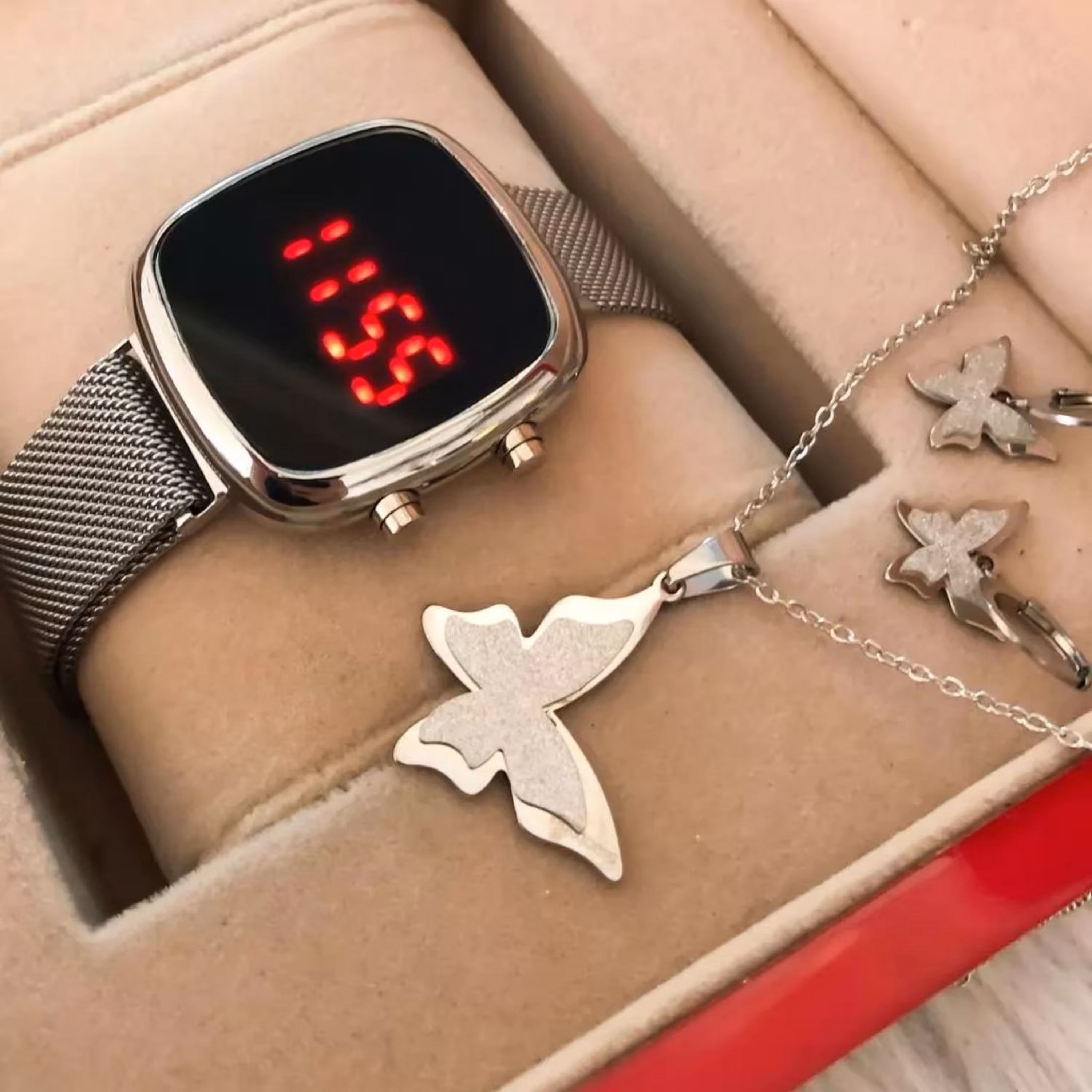 ال ای دی و نیم ست رنگ ثابت پروانه به قیمت پخش و ارسال رایگان