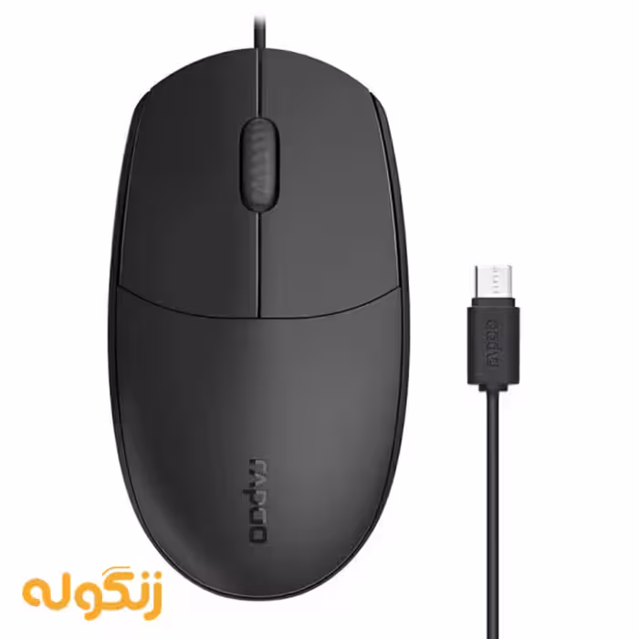 موس رپو با سیم مدل N100 TYPE-C
