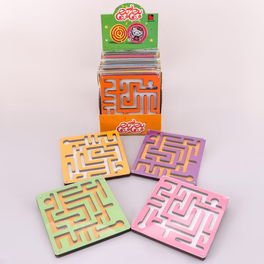 پک 30 تایی بازی پیچ در پیچ مدل مربع ساده