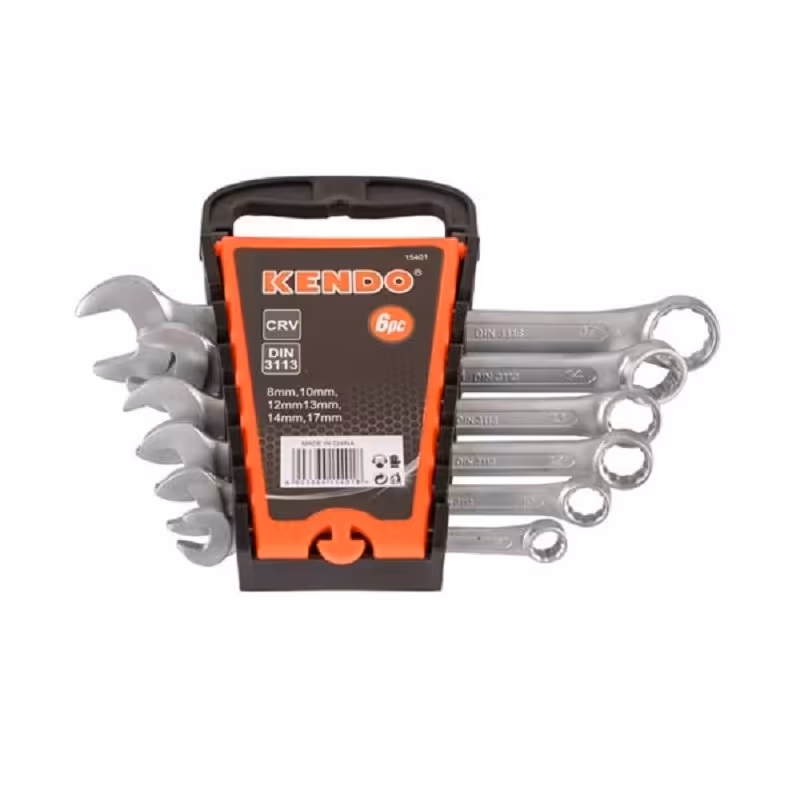 مجموعه 6 عددی آچار یکسر تخت یکسر رینگی کندو مدل 15401