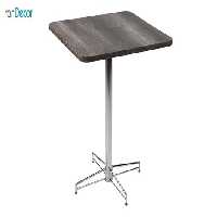 میز مربع پایه فلزی جهانتاب مدل 1025 کد 4904