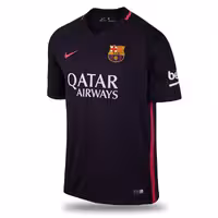 پیراهن کلاسیک دوم بارسلونا 2016-2017