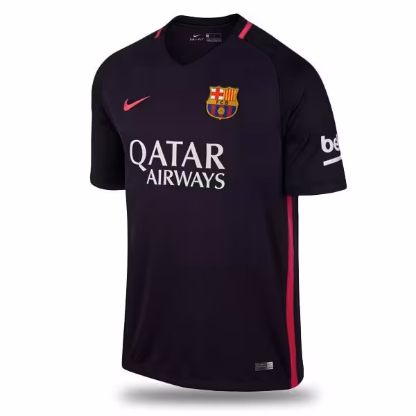 پیراهن کلاسیک دوم بارسلونا 2016-2017