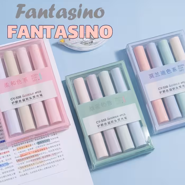 لوازم التحریر فانتزی ، محبوبترین مدل هایلایتر پاستلی موجود در بازارهای شانگهای