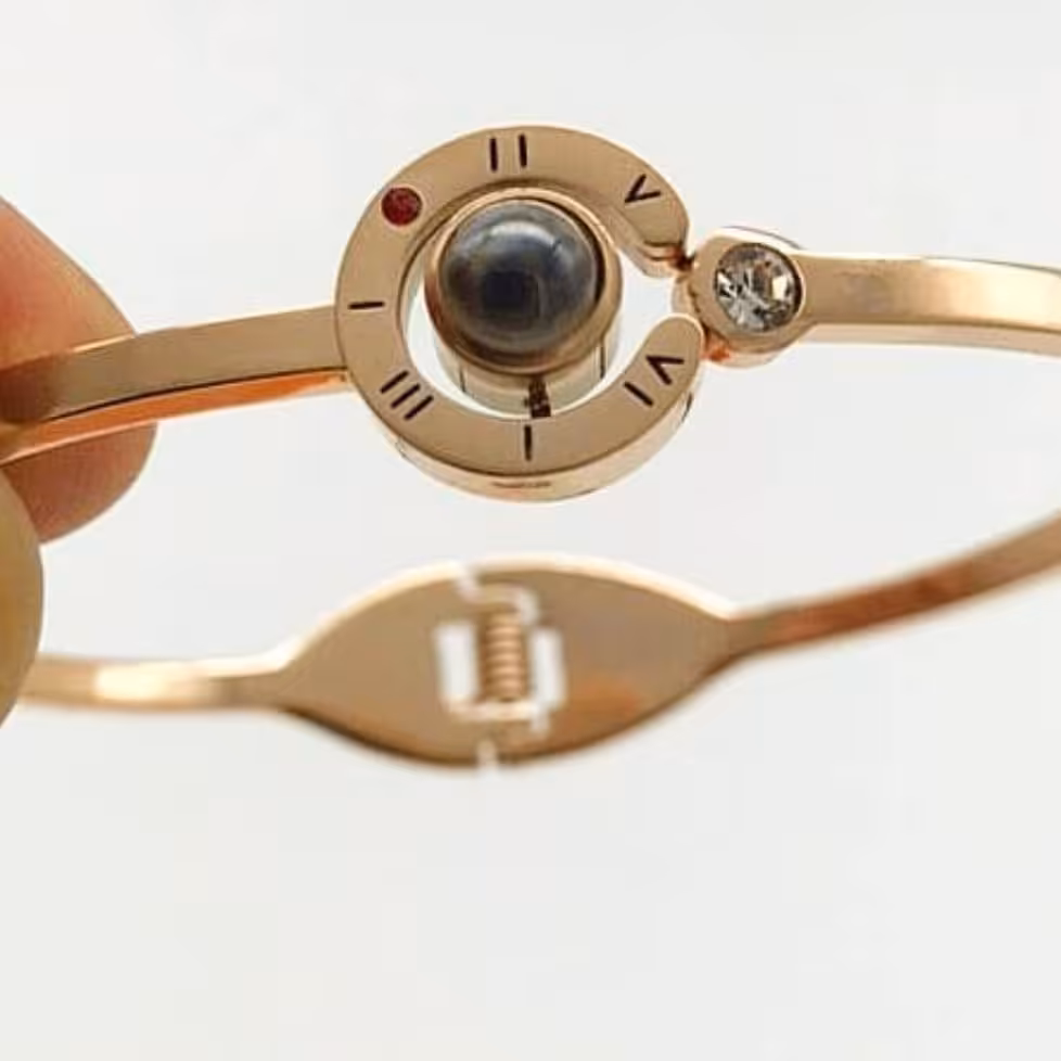 دستبند دوستت دارم  النگویی تلسکوپی ولنتاین