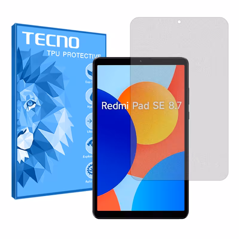 گلس تبلت شیائومی Redmi Pad SE 8.7 مدل نانو هیدروژل مات برند تکنو کد XL