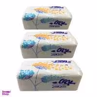 دستمال کاغذی 100 برگ بی تا مدل اقتصادی کد 00911 بسته 3 عددی